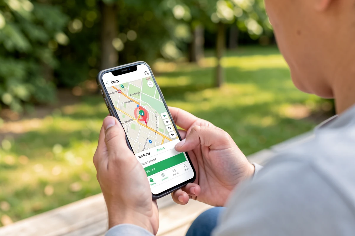 Application de suivi GPS pour chien