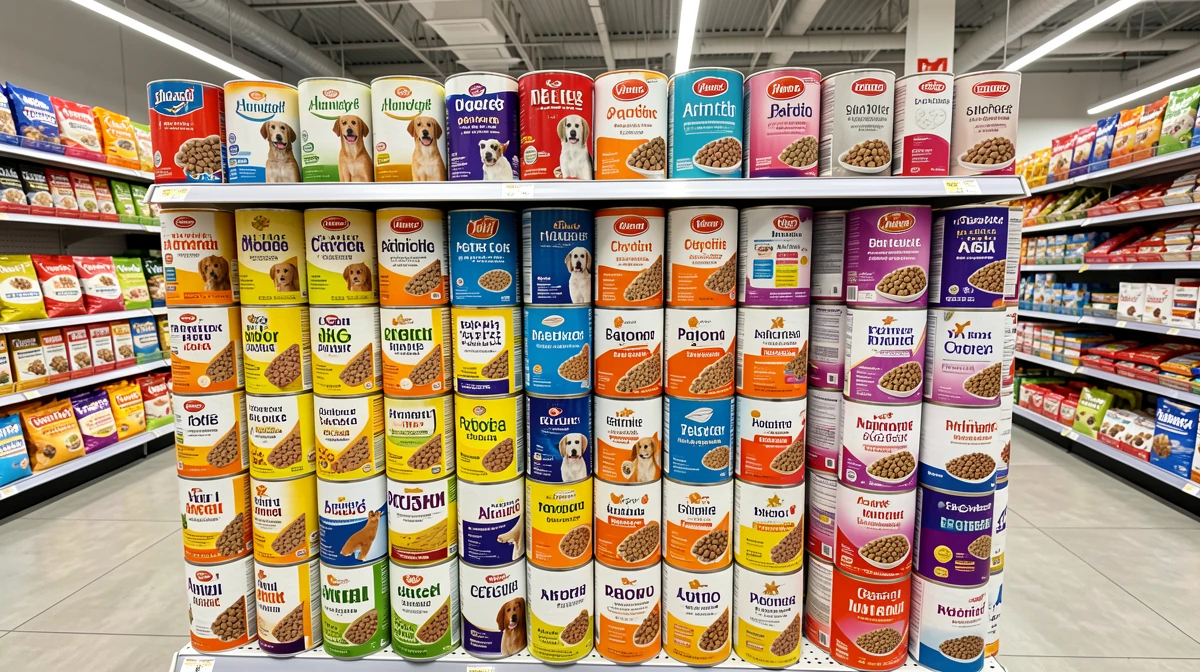 Comparatif de pâtées pour chien en grande surface