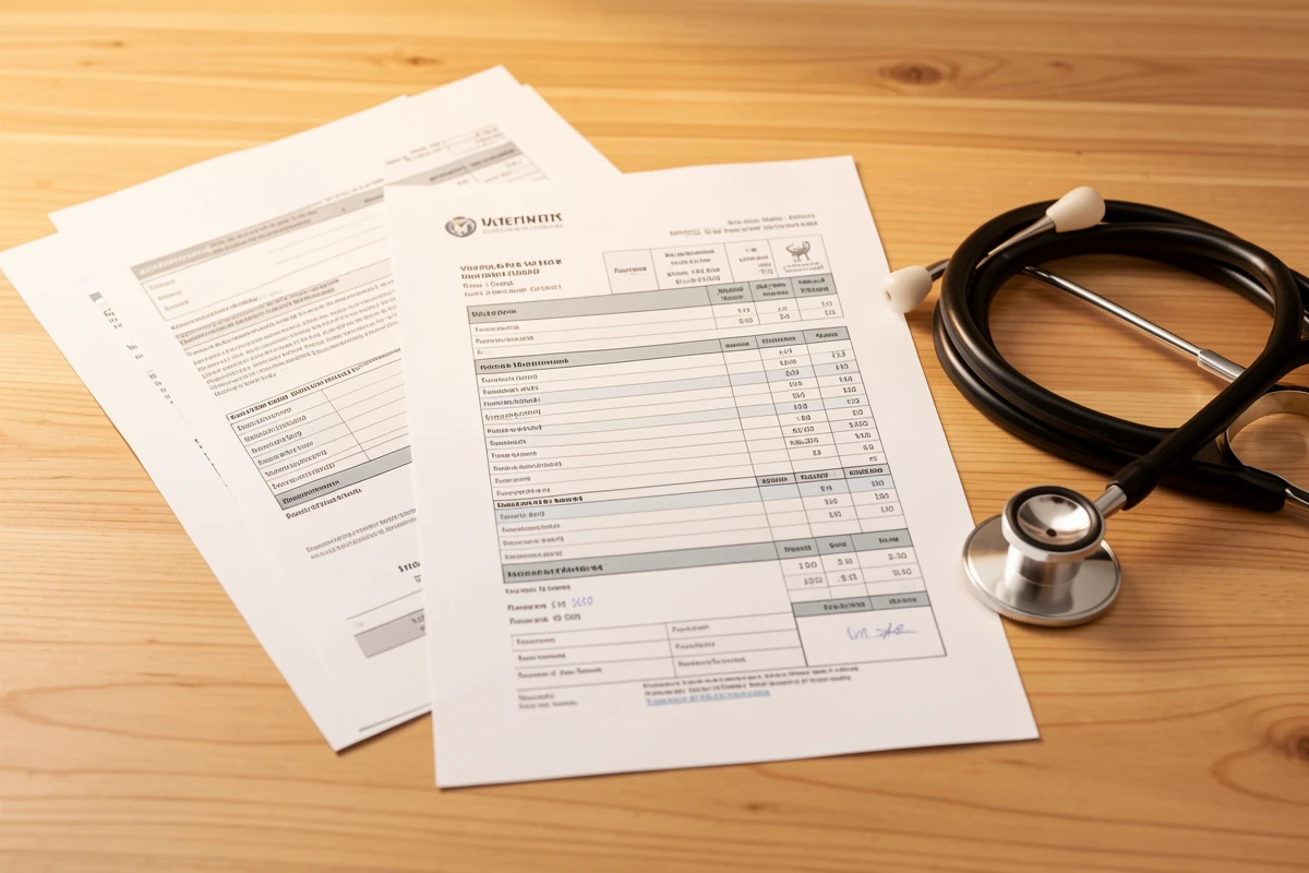 Factures et documents vétérinaires