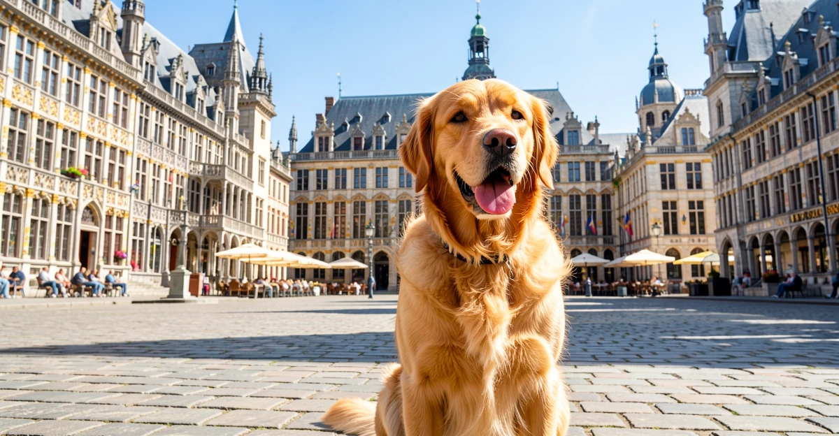 Assurance pour chien belgique - chien et propriétaire en Belgique